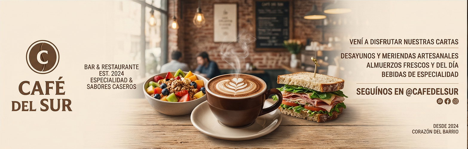 Banner Café del Sur